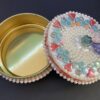 Treasure tin - mosaic and beads - Image 3
