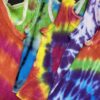 Tie-dyed baby singlets