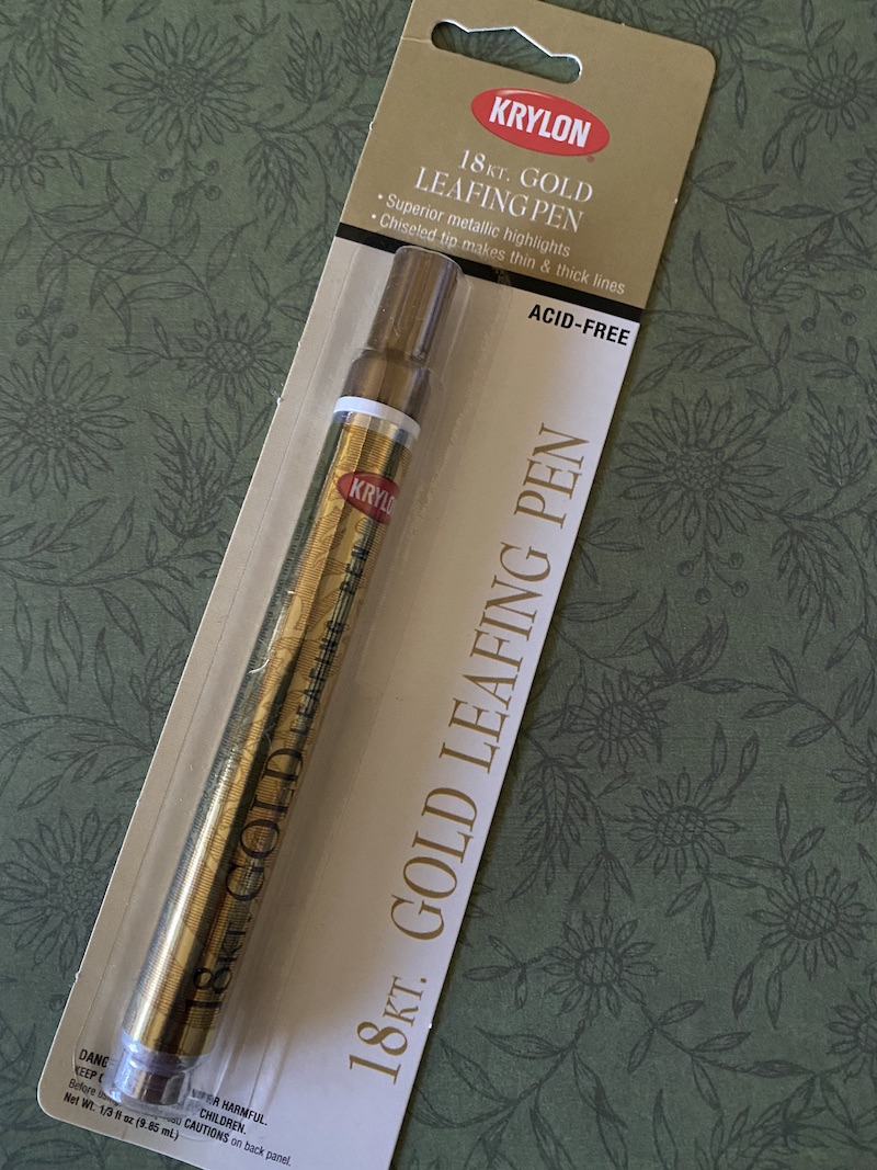 Krylon 18kt Gold Leafing Pen