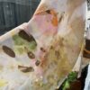 Handpainted silk/cotton scarf - Image 2