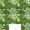 Green Leaves - seamless repeat pattern decoupage tissue paper - Image 2