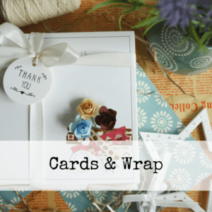 Cards and giftwrap