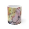 'Gorgeous' White Ceramic Mug, 11oz